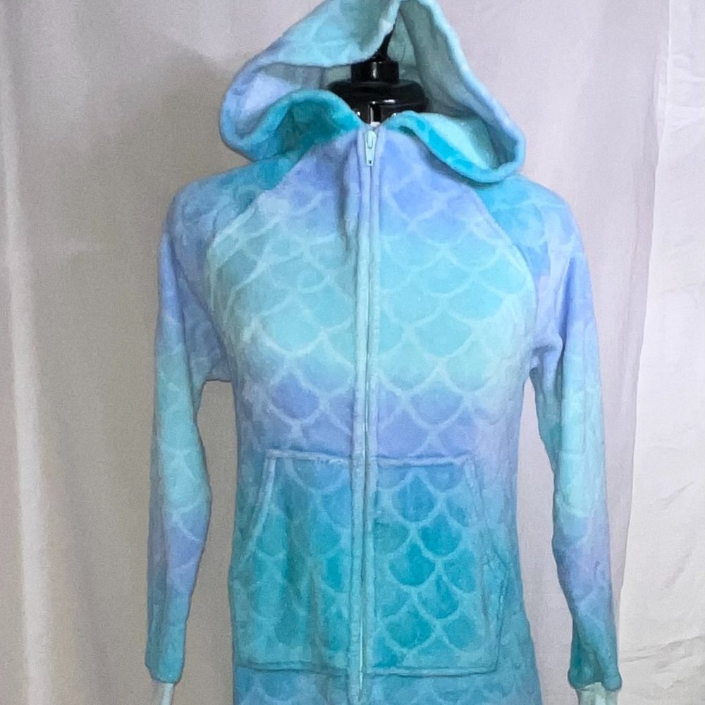 Girls More Than Magic Sleepwear Sleeper Onesie Mermaid Fish Scales